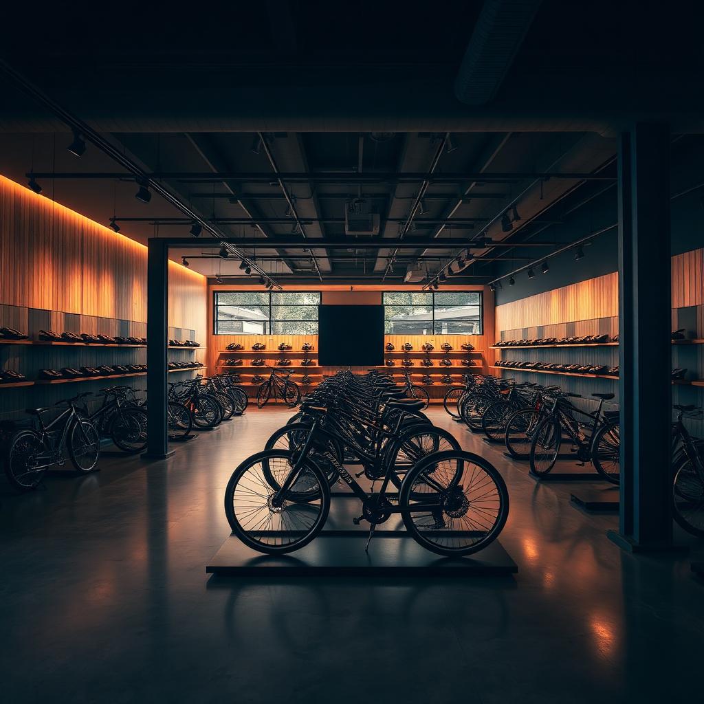 Interior da loja BikeLoc